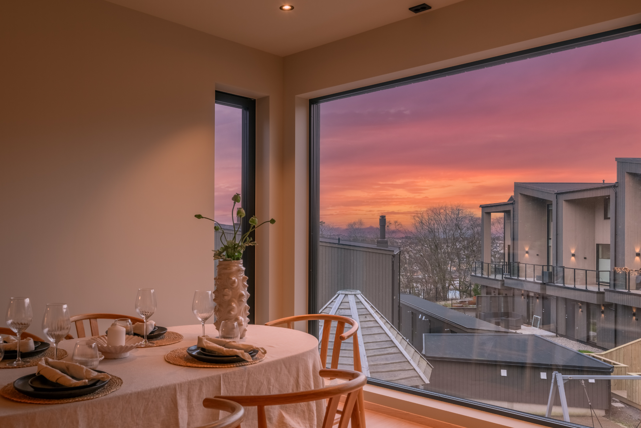 Kveld Spisestue Utsikt