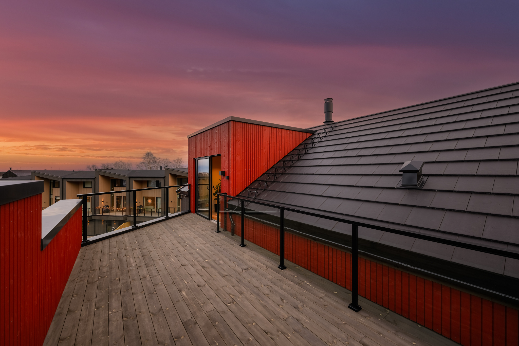 Kveld Takterrasse